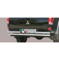 Defensa Trasera Acero Inox Diametro 63 Mitsubishi L 200 D.C. 06/09