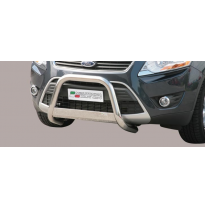 Defensa Delantera Acero Inox Ford Kuga 08&gt; Diametro 63 Homologada