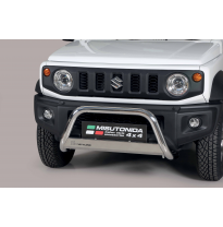 Defensa Delantera Inox Suzuki Jimny 2018&gt; ø 63 Homologada - Ec Bar