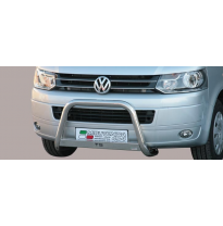 Defensa Delantera Acero Inox Vw T5 &#039;10&gt; Diametro 63 Homologada