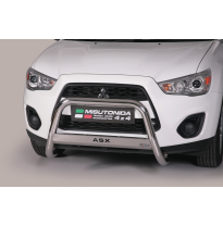 Defensa Delantera Acero Inox Mitsubishi Asx 10 > Diametro 63 Homologada