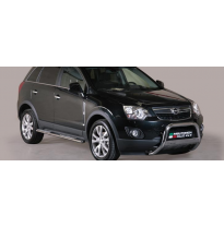 Defensa Delantera Acero Inox Opel Antara 11&gt; Diametro 63 Homologada