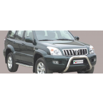 Defensa Delantera Acero Inox Toyota Land Cruiser Kdj 120/125 03&gt; Diametro 76 Homologada