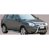 Defensa Delantera Acero Inox Opel Antara 07/11 Diametro 76 Homologada