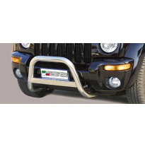 Defensa Delantera Acero Inox Jeep Cherokee 01/07