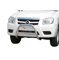 Defensa Delantera Acero Inox Mazda Bt 50 D.C. 09/12