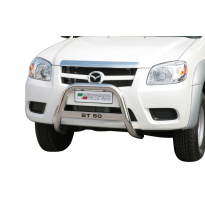 Defensa Delantera Acero Inox Mazda Bt 50 D.C. 09/12