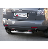 Defensa Trasera Acero Inox Diametro 50 Mazda Cx7 08/10