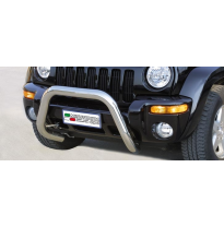 Defensa Delantera Acero Inox Jeep New Cherokee 01/07