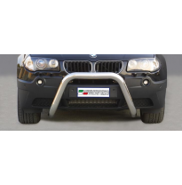 Defensa Delantera Acero Inox Bmw X3 03>