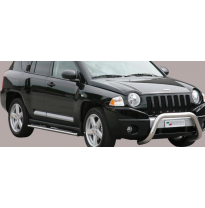 Defensa Delantera Acero Inox Jeep Compass 07/10