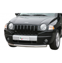 Defensa Delantera Acero Inox Jeep Compass 07/10