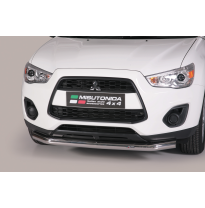 Defensa Delantera Acero Inox Mitsubishi Asx 10 >