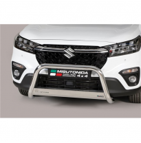 Defensa delantera acero inox SUZUKI SX4 S-CROSS Hybrid 2022&gt; ø 63mm  Homologacion CEE - Misutonida
