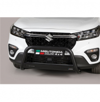 Defensa delantera acero inox Negro SUZUKI SX4 S-CROSS Hybrid 2022&gt; ø 63mm  Homologacion CEE - Misutonida