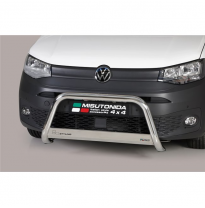 Defensa delantera acero inox VOLKSWAGEN Caddy 2021&gt; ø 63mm  Homologacion CEE - Misutonida