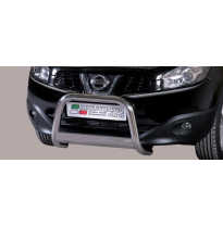 Defensa Delantera Acero Inox Homologacion Ec Nissan Qashqai 10/13 Diametro 63mm Misutonida