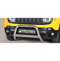 Defensa Delantera Acero Inox Jeep Renegade Trailhawk Diametro 63 Homologada Misutonida