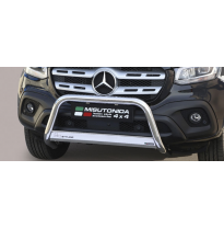 Defensa Delantera Acero Inox Mercedes X Class ø 63 Homologada 2017&gt;  - Misutonida Italia