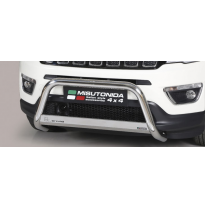 Defensa Delantera Acero Inox Jeep Compass 17&gt; ø 63 Homologada - Misutonida Italia