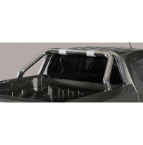 Roll Bar Acero Inox 2 Tubos Mitsubishi L 200 D.C.15&gt; ø76  Misutonida Italia