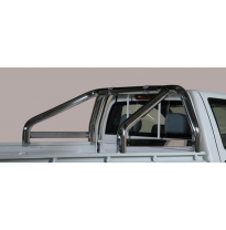 Roll Bar Acero Inox 2 Tubos Isuzu D-Max 4 Wd Crew 3.0 04/06 ø76  Misutonida Italia