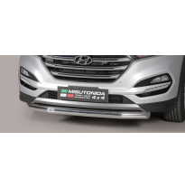 Protector Paragolpes Delantero Acero Inox Hyundai Tucson 15&gt;   Misutonida