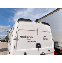 Aleron de techo V.2 Dos puertas traseras Volkswagen Crafter Mk2 Techo alto H2 / MAN TGE Techo alto H2 (2017-) Motordrome