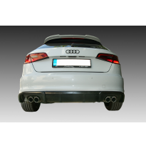 Difusor Trasero Audi A3 8V Sportback (2013-2016) (Escape L+R) Motordrome