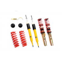 Kit roscado MTS TECHNIK Street Gold BMW 1 (E87)  Año: 02/03 - 08/11 Con TUV  SIN Copelas parte delantera - SIN Copelas parte tra