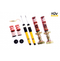 Kit roscado MTS TECHNIK Street Gold BMW 3 Convertible (E36)  Año: 03/93 - 11/99 Con TUV  SIN Copelas parte delantera - SIN Copel