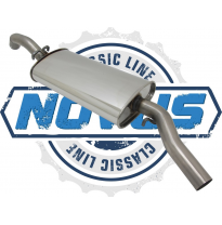 Silenciador Trasero Classic Line 50mm  Vw Golf Ii 19e 1.8 62kw / 1.8 66kw / 1.8i Cat 66kw / 1.8 Gti 79kw / 1.8 Gti Cat 79kw / 1.