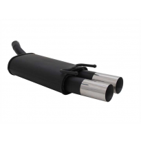 Escape Deportivo 2 X 76mm Rl-Design - Opel Corsa B Typ:B 1.0 / 1.2 / 1.4 / 1.5 Diesel / 1.6 / 1.7 / 1.7 Diesel  - Valido Para  1