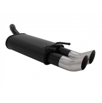 Escape Deportivo 2 X 76mm Dtm - Opel Corsa B Typ:B 1.0 / 1.2 / 1.4 / 1.5 Diesel / 1.6 / 1.7 / 1.7 Diesel  - Valido Para  12v + 1