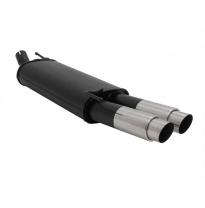 Escape Deportivo 2 X 76mm Gp-Design - 190e Typ:W201 1.8 / 2.0 / 2.3 Bj. 1982 - 1990 Excepto Diesel - Requiere Cortar Paragolpes