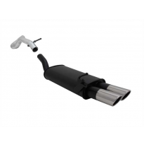 Escape Deportivo 2 X 76mm Sr-Design - Audi A3 Typ:8l 1.6 / 1.8 / 1.8t / 1.9 Tdi Excepto Quattro