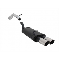 Escape Deportivo 2 X 76mm Ms-Design - Audi A3 Typ:8l 1.6 / 1.8 / 1.8t / 1.9 Tdi Excepto Quattro