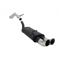 Escape Deportivo 2 X 76mm Dtm - Audi A3 Typ:8l 1.6 / 1.8 / 1.8t / 1.9 Tdi Excepto Quattro