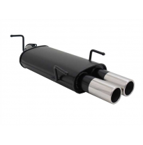 Escape Deportivo 2 X 76mm M-Design - Opel Vectra B Limousine + Caravan Typ:B/J96 1.6 / 1.8 / 2.0 / 2.0 Diesel - Valido 16v - No