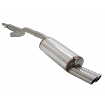 Escape Deportivo Grupo a 2 X 76mm Ms-Design - Audi A3 Typ:8l 1.6 / 1.8 / 1.8t / 1.9 Tdi / 2.0 Excepto Quattro  - Requiere Recort