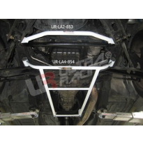 BARRA REFUERZO ULTRARACING NISSAN S14 95-99 ULTRARACING 4-PUNTOS DELANTERA INFERIOR BRACE 854