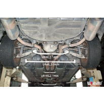 BARRA REFUERZO ULTRARACING JAGUAR S-TYPE 3.0 V6 99-08 ULTRARACING MID LOWER BAR 1406