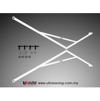 BARRA REFUERZO ULTRARACING HONDA CIVIC 96-00 ULTRARACING 2X 3-PUNTOS FLOOR BARS
