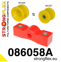 SILENTBLOCK Rover 45 99-05 Todos modelos FUERTE ESTABILIZADOR DE PALANCA FLEX SHIFT Y KIT DE CASQUILLO DE MONTAJE DE EXTENSIÓN S