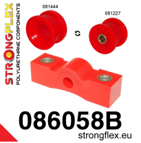 SILENTBLOCK Rover 45 99-05 Todos modelos FUERTE ESTABILIZADOR DE PALANCA DE CAMBIOS FLEX Y KIT DE CASQUILLO DE MONTAJE DE EXTENS