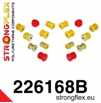 SILENTBLOCK Volkswagen Vento 05- Todos modelos KIT DE CASQUILLOS DE SUSPENSIÓN TRASERA STRONGFLEX