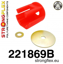 SILENTBLOCK Volkswagen Touran I 03-15 Todos modelos INSERTO DE MONTAJE DE MOTOR INFERIOR FLEXIBLE FUERTE