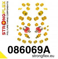 SILENTBLOCK Honda Crx Crx Del Sol 92-97 KIT DE CASQUILLOS DE SUSPENSIÓN STRONGFLEX FULL SPORT