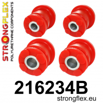 SILENTBLOCK Toyota Altezza 99-05 Todos modelos KIT DE CASQUILLO DE VIGA TRASERA STRONGFLEX