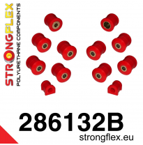 SILENTBLOCK Nissan Patrol Y60 87-97 KIT DE CASQUILLOS DE SUSPENSIÓN TRASERA STRONGFLEX